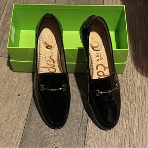 Sam Edelman Black Patent Loafers for Women